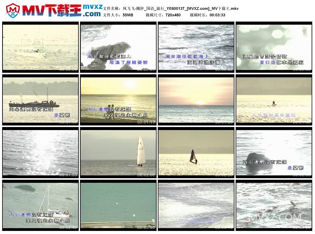 凤飞飞-潮汐_国语_流行_YE600137